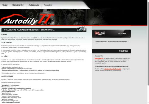 Zobrazit webové stránky Autodíly TT s.r.o.