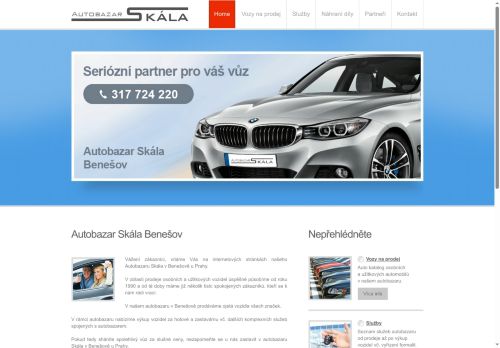 Zobrazit webové stránky Autobazar Skála