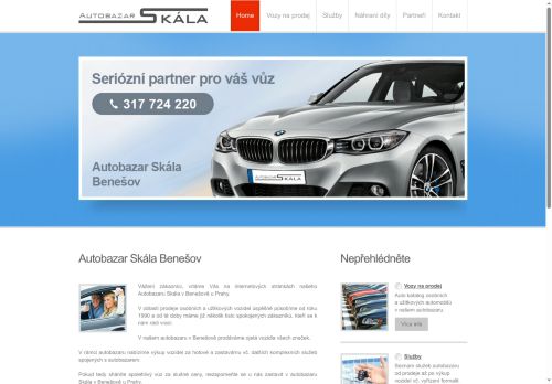 Zobrazit webové stránky Autobazar Skála