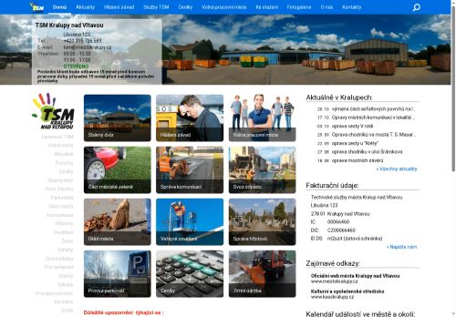 Zobrazit webové stránky Technické služby města Kralupy nad Vltavou