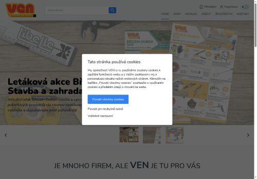 Zobrazit webové stránky VEN, s.r.o.
