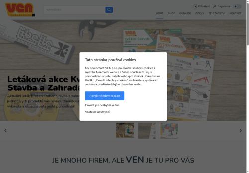 Zobrazit webové stránky VEN, s.r.o.