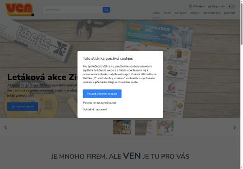 Zobrazit webové stránky VEN, s.r.o.