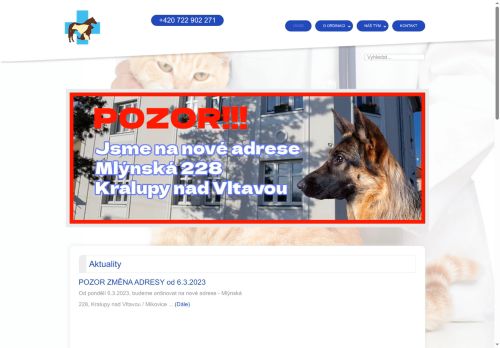 Zobrazit webové stránky Veterina Kralupy