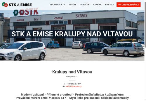 Zobrazit webové stránky STK A Emise Kralupy