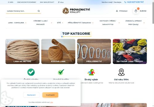 Zobrazit webové stránky Provaznictví Kralupy