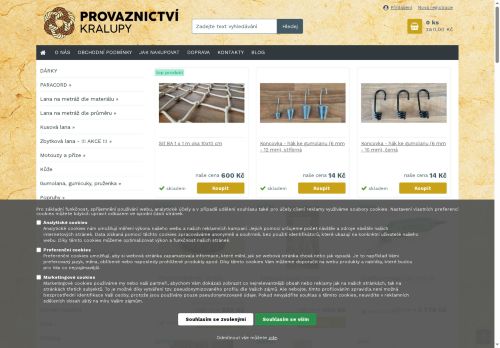 Zobrazit webové stránky Provaznictví Kralupy