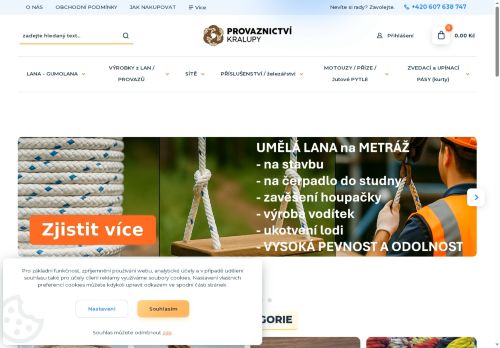 Zobrazit webové stránky Provaznictví Kralupy