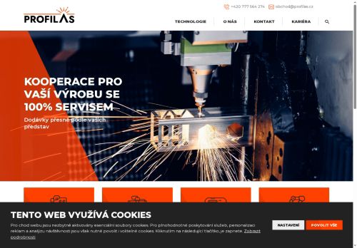 PROFILAS s.r.o. nabízí práci na pozici Skladníci, obsluha manipulačních vozíků v obci Kladno