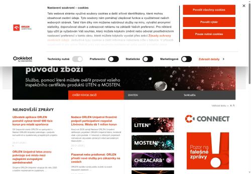 Webové stránky SPOLANA s.r.o., Neratovice