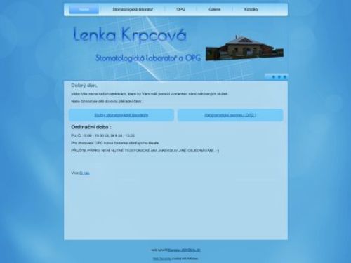 Stomatologická laboratoř a OPG Lenka Krpcová