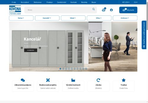 Zobrazit webové stránky KOVONA, a.s.