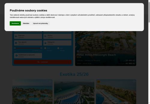 Zobrazit webové stránky EVENtour