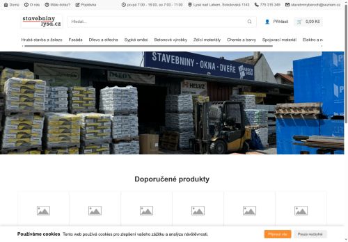 Zobrazit webové stránky Stavebniny Lysá