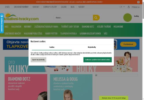 Zobrazit webové stránky Kreativni-hracky.com