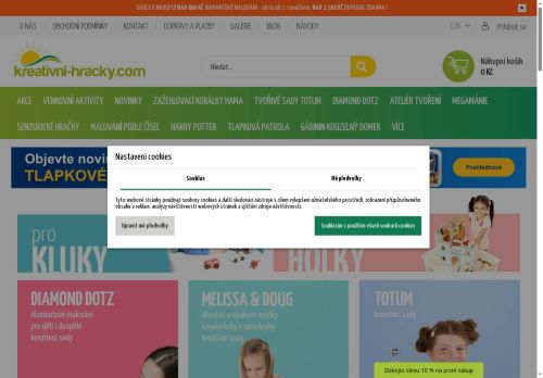 Zobrazit webové stránky Kreativni-hracky.com