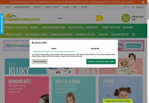 Zobrazit webové stránky Kreativni-hracky.com