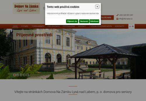 Zobrazit webové stránky Domov Na Zámku Lysá nad Labem