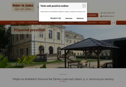 Zobrazit webové stránky Domov Na Zámku Lysá nad Labem