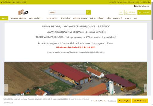 Zobrazit webové stránky KÜBLER-HOLZ-Export-Import, Dřevoopracování, s.r.o.