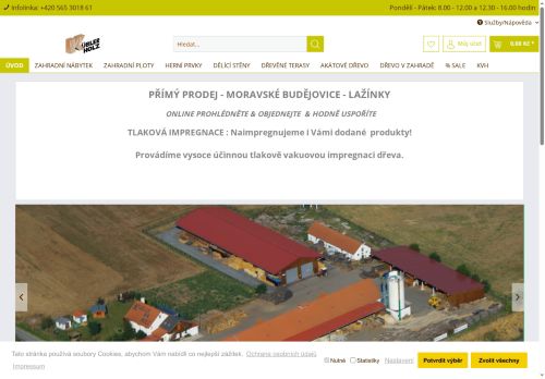 Zobrazit webové stránky KÜBLER-HOLZ-Export-Import, Dřevoopracování, s.r.o.