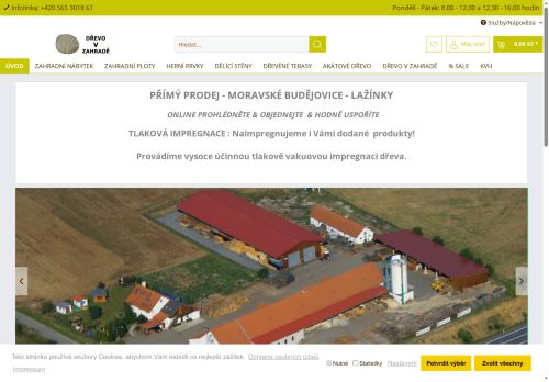 Webové stránky KÜBLER-HOLZ-Export-Import,Dřevoopracování,s.r.o., Moravské Budějovice