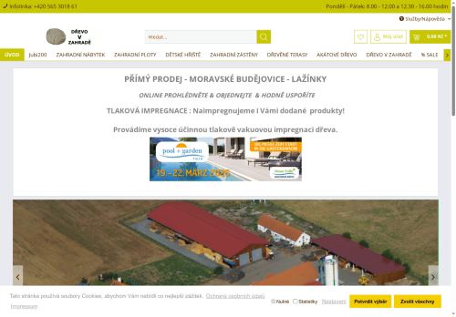 Webové stránky KÜBLER-HOLZ-Export-Import,Dřevoopracování,s.r.o., Moravské Budějovice