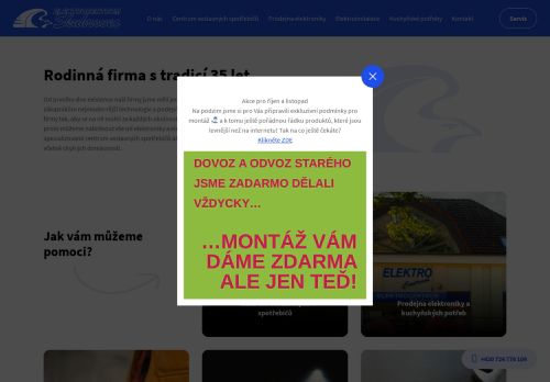 Zobrazit webové stránky ELEKTROCENTRUM Skuhrovec, s.r.o.