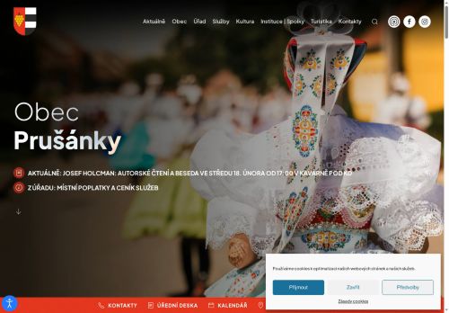 Zobrazit webové stránky Obecní úřad Prušánky