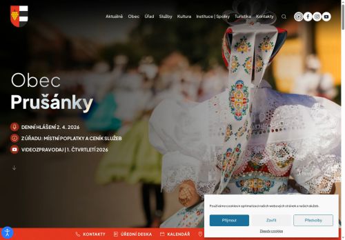 Zobrazit webové stránky Obecní úřad Prušánky