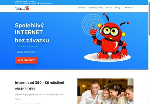 Zobrazit webové stránky MCS-NET Český Brod