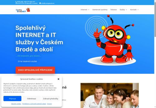 Zobrazit webové stránky MCS-NET Český Brod