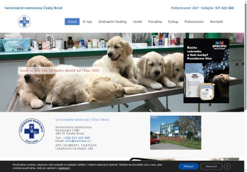Zobrazit webové stránky Veterinární nemocnice VetPro