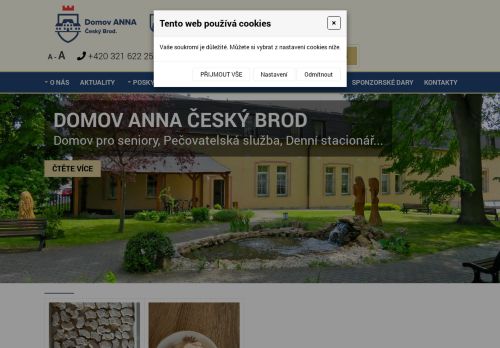 Zobrazit webové stránky Domov Anna Český Brod