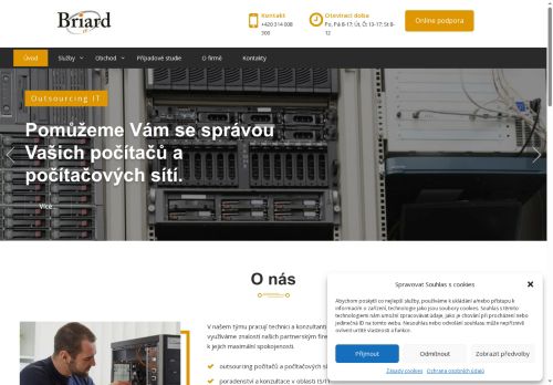 Zobrazit webové stránky Briard, s.r.o.