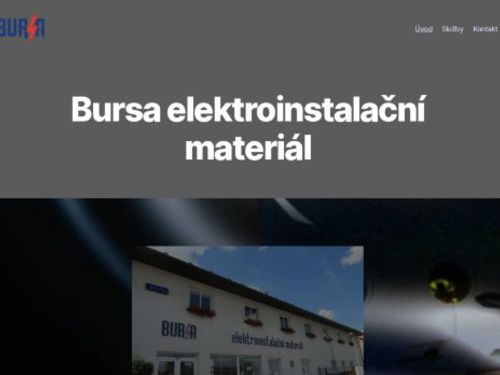 Elektroinstalační materiál Bursa