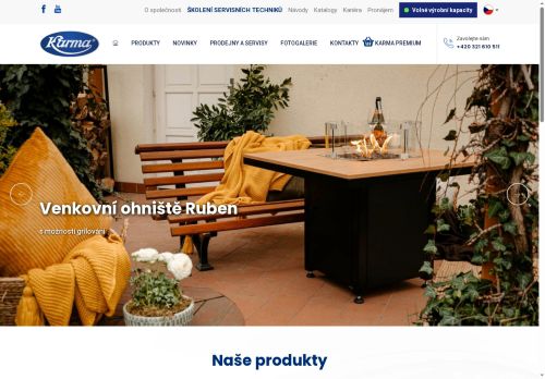 Zobrazit webové stránky Karma Český Brod a.s.