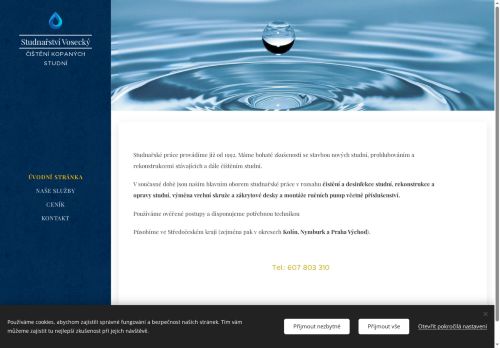 Zobrazit webové stránky Studnařství Vosecký