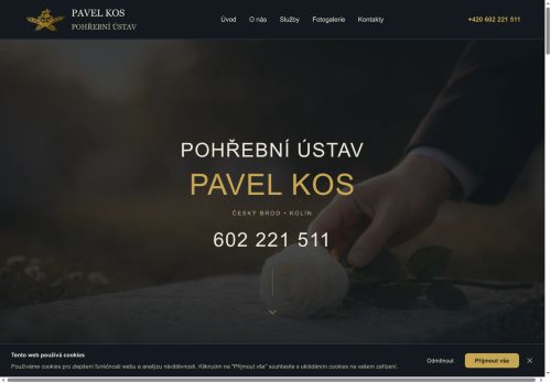 Zobrazit webové stránky Pohřební ústav Pavel Kos