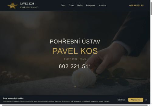 Zobrazit webové stránky Pohřební ústav Pavel Kos