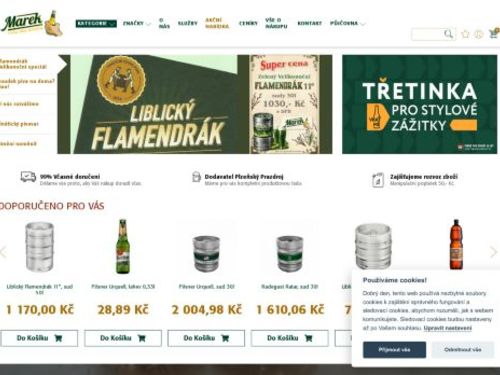 Sklad nápojů Petr Marek