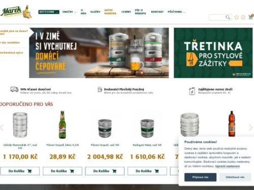 Sklad nápojů Petr Marek