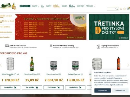 Sklad nápojů Petr Marek