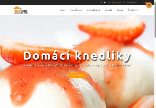Zobrazit webové stránky FOODSPOL, s.r.o.
