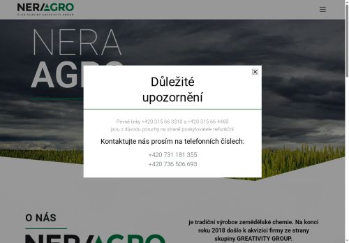 Zobrazit webové stránky NeraAgro