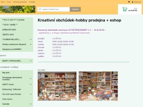 Kreativní Obchůdek Hobby