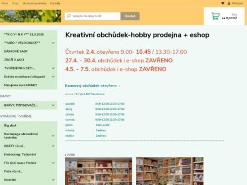 Kreativní Obchůdek Hobby