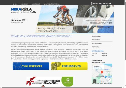 Zobrazit webové stránky NeraKola