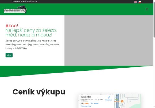 Zobrazit webové stránky Cajdašrot s.r.o.