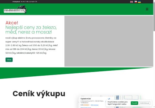 Zobrazit webové stránky Cajdašrot s.r.o.
